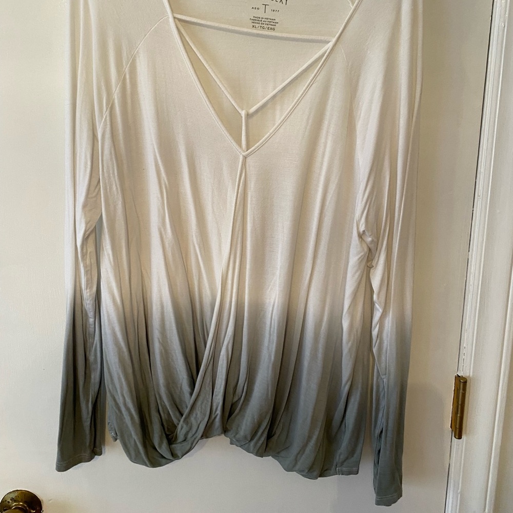 American Eagle Ombré Shirt